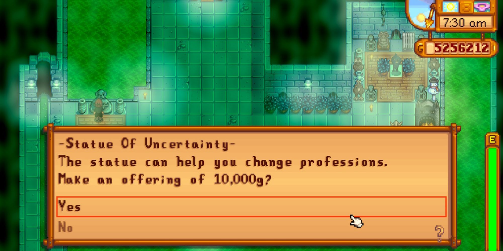 Stardew Valley Statue of Uncertainty Price