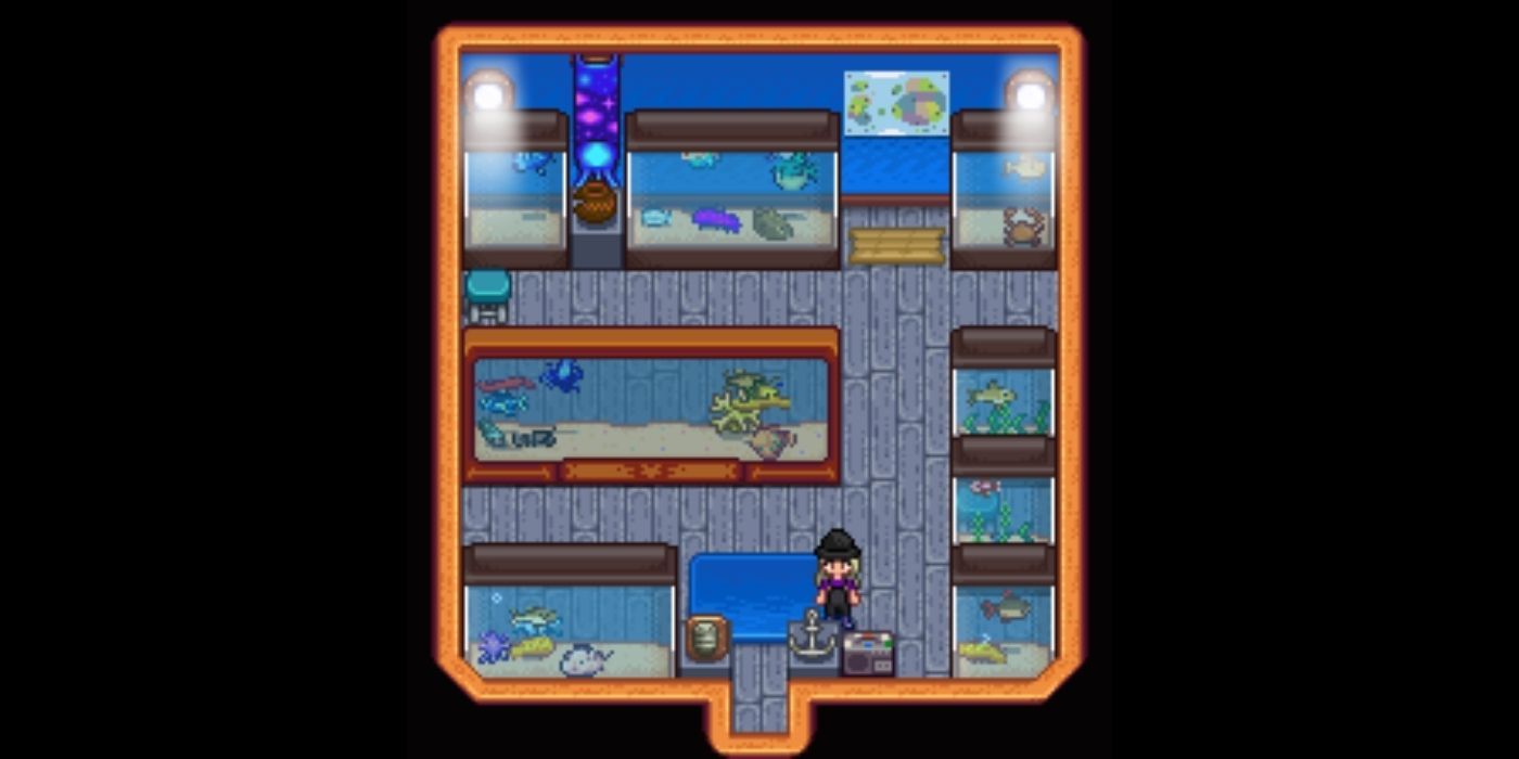 Stardew Valley Unique Ways To Use Your Shed aquarium