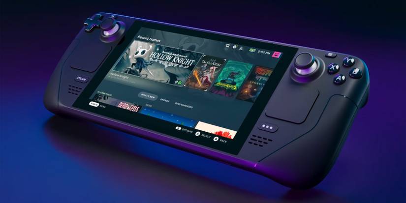 Steam Deck front view