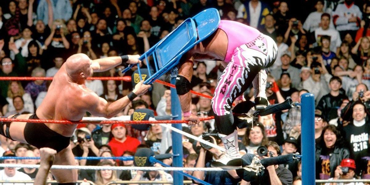 Stone Cold vs Bret Hart