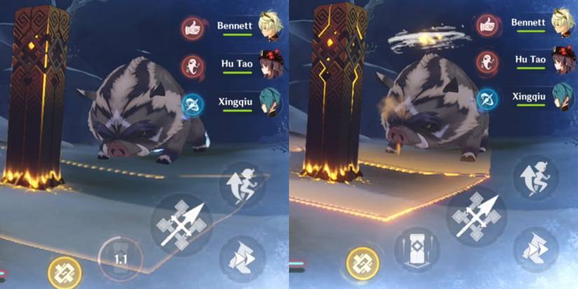 Genshin Impact Stunning the Snowboar King