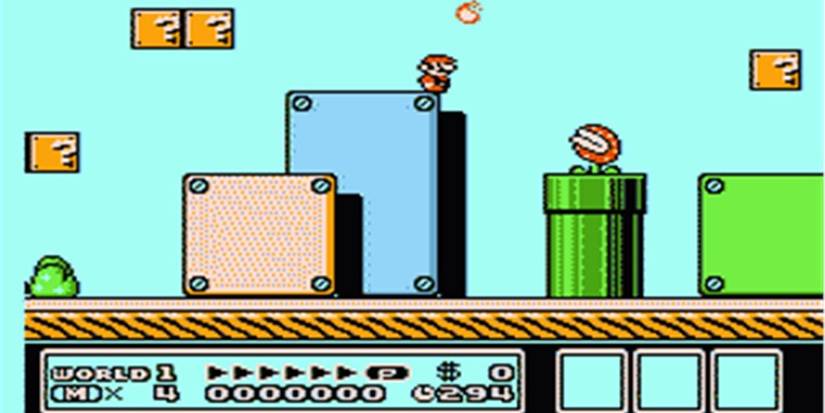 World 1-1 in Super Mario Bros 3