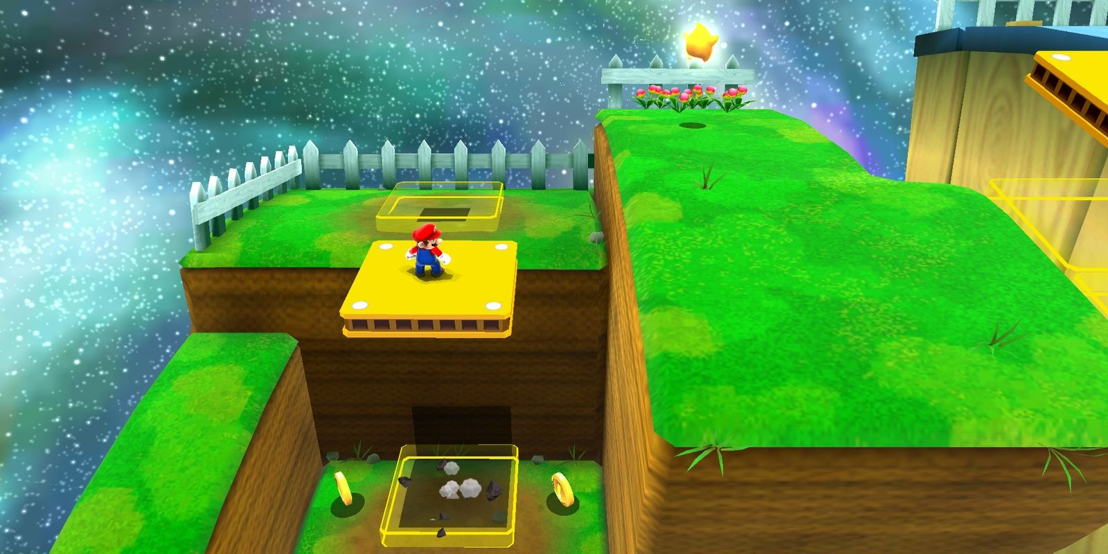 Sky Station Galaxy in Super Mario Galaxy 2