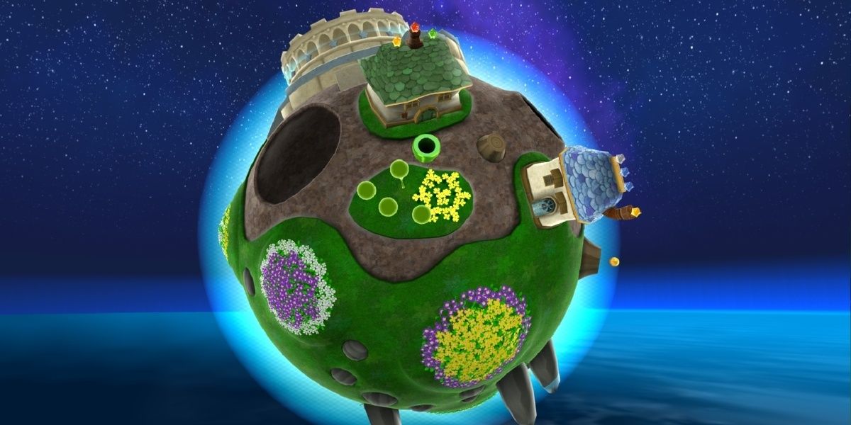 Gateway Galaxy in Super Mario Galaxy