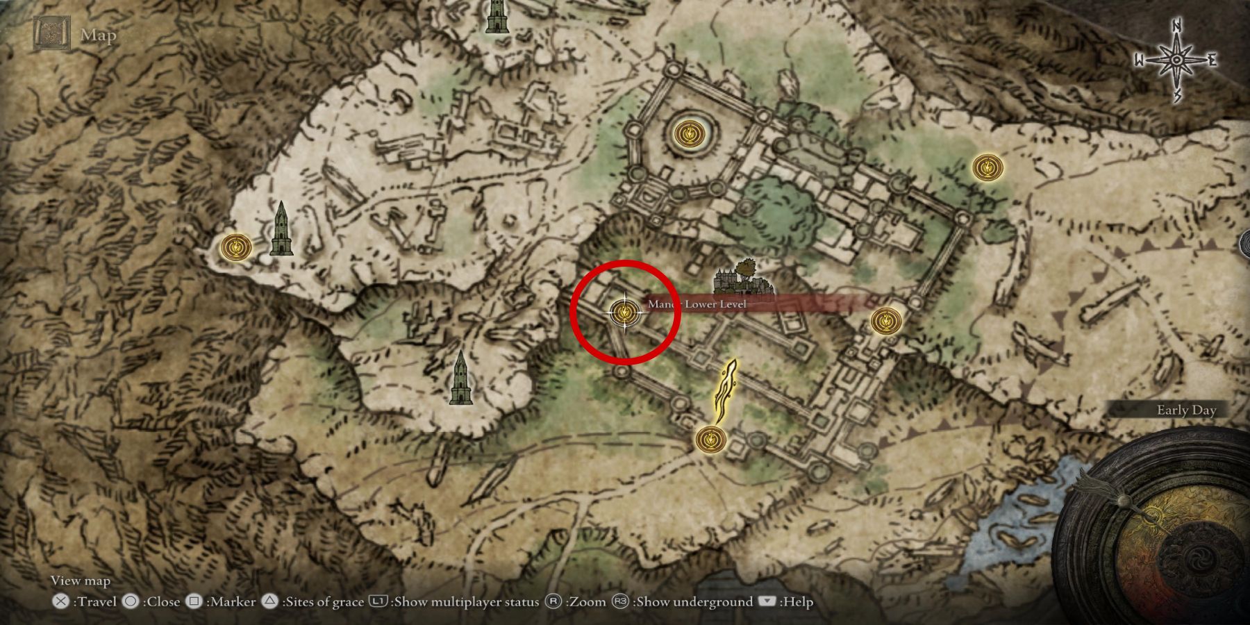 Elden Ring Sword of Night and Flame Location