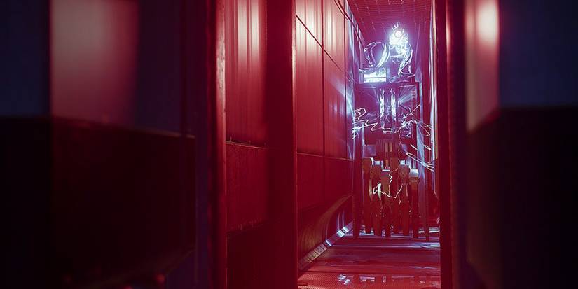 Destiny series TR3-VR in the halls of the maze in the Zero Hour quest mission