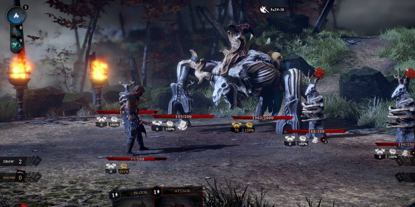 Tainted Grail - Choosing a card