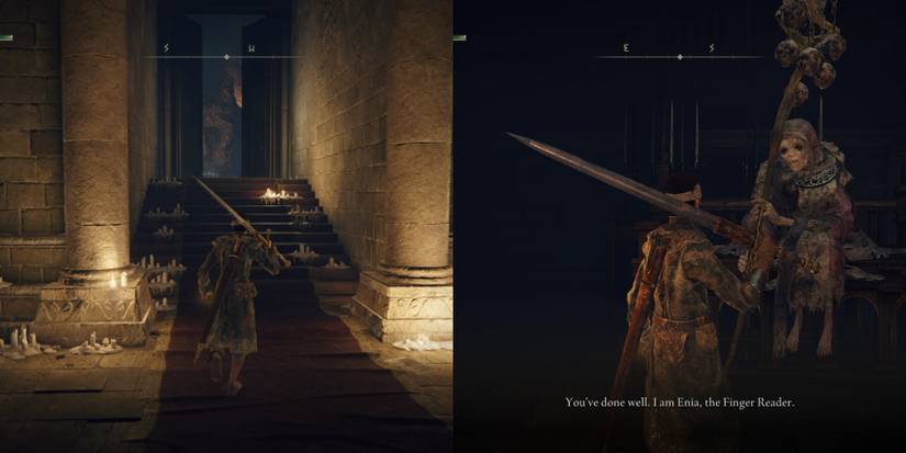 Talking to the Finger Reader in Elden Ring