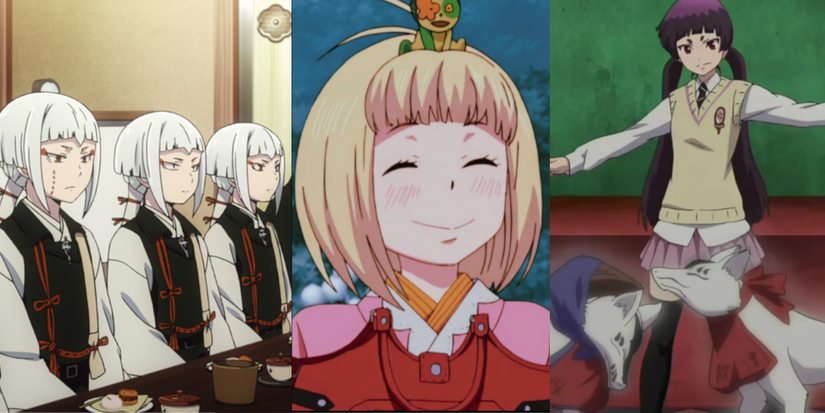 Ao, Mamushi, Nishiki, Shiemi and Izumo Blue Exorcist