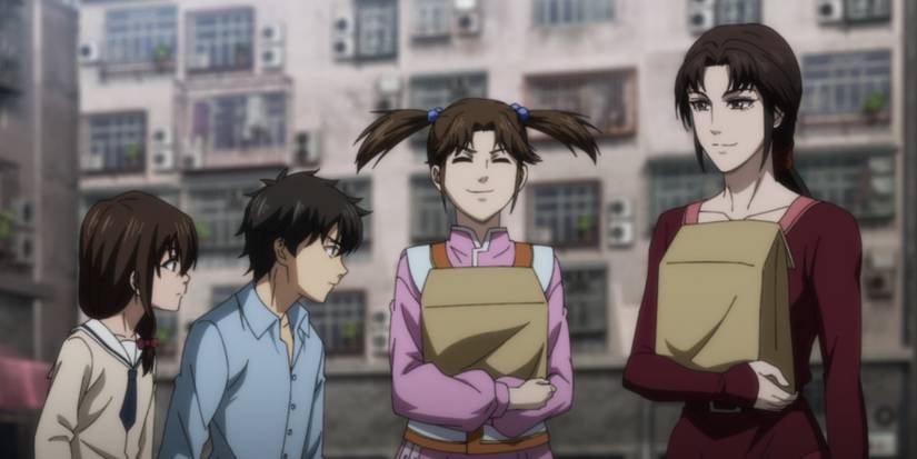 Xiuying and Fangmei running errands in Shenmue anime