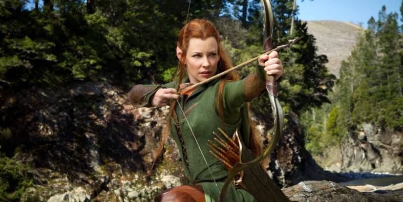 Tauriel fighting