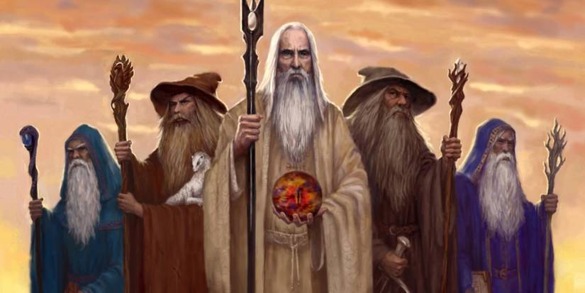 The 5 wizards lotr
