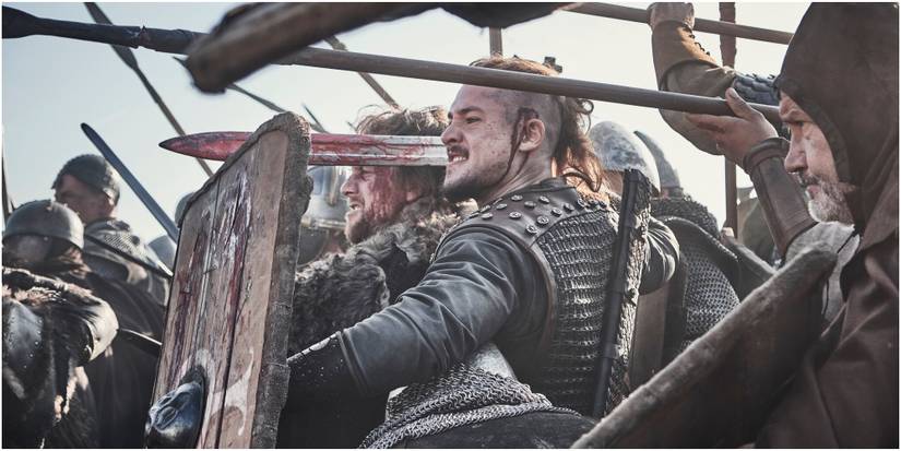 The Last Kingdom Picture of Uthred in Battle With Allies