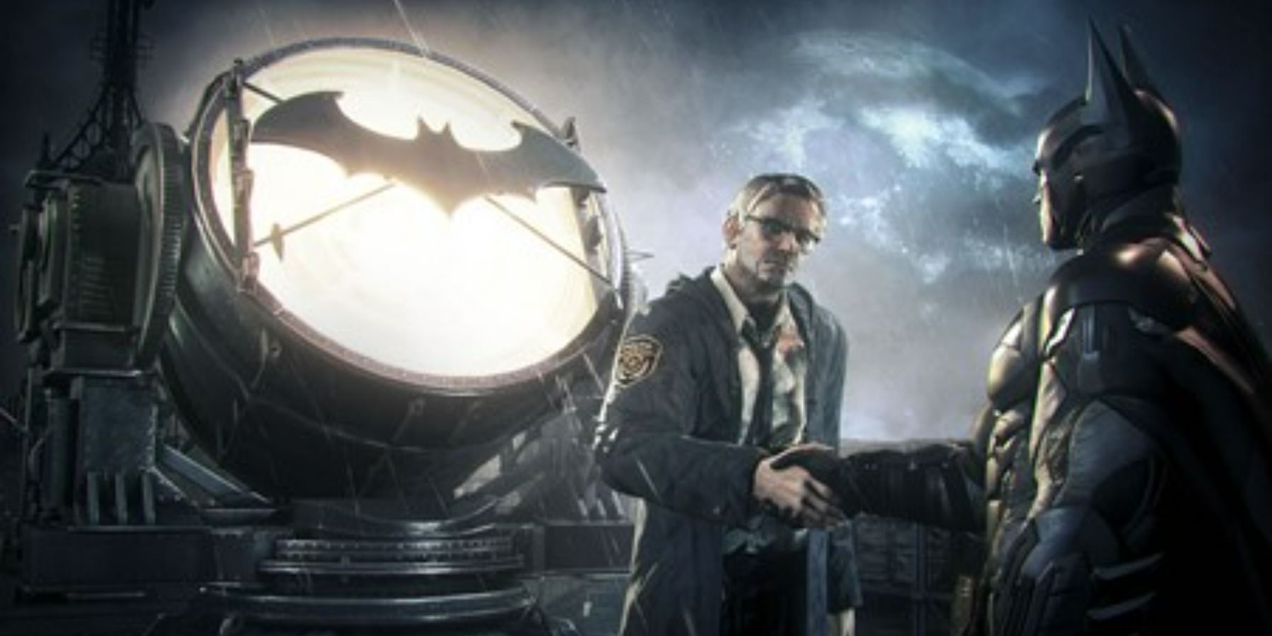 The Riddler Batman Arkham Bat signal