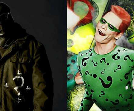 The Riddler Jim Carrey and New Riddler