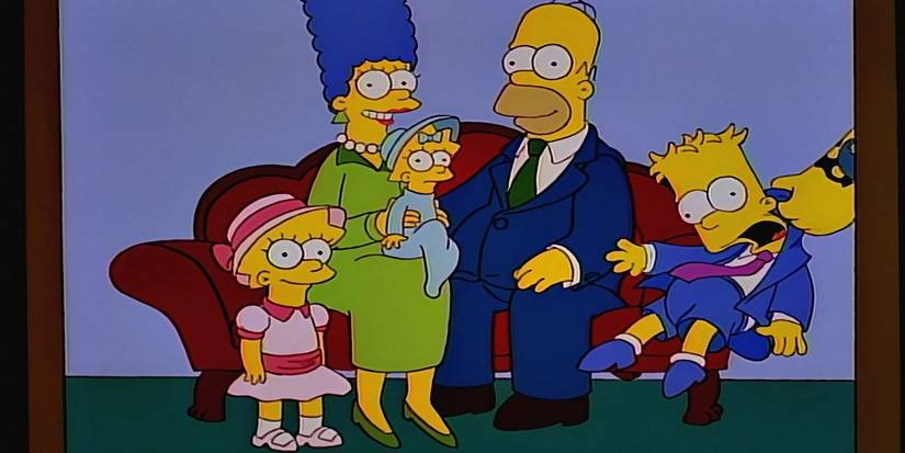 The Simpsons Family Photo