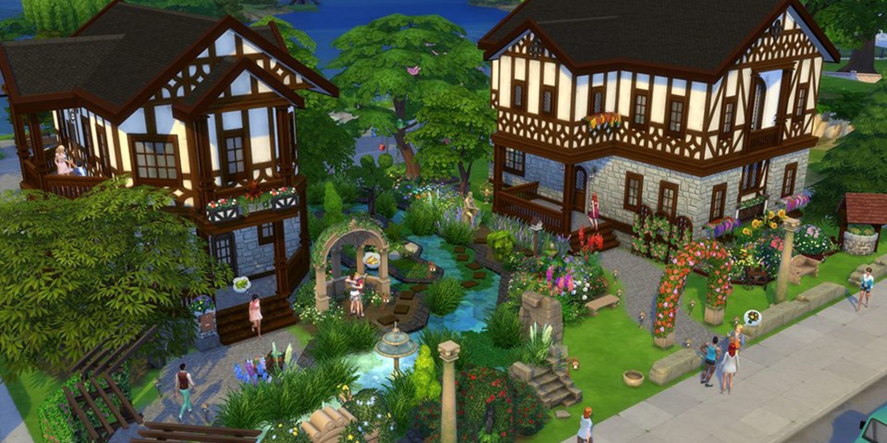 The Sims 4 House With Garden