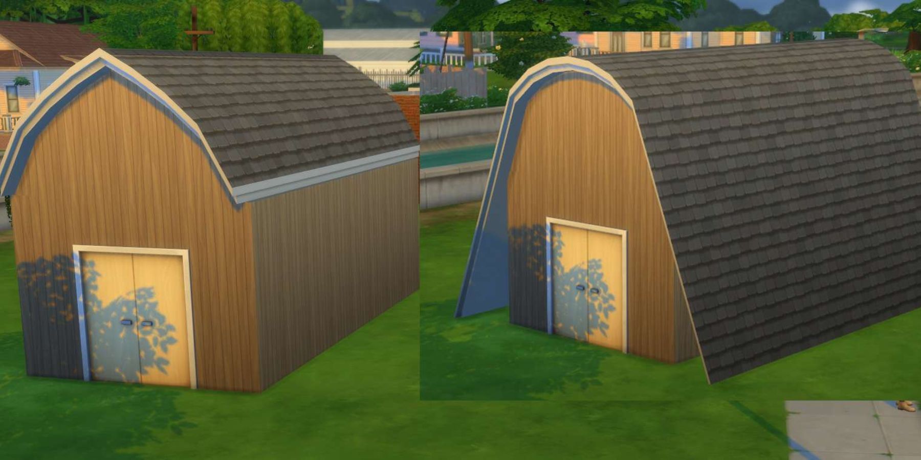 The Sims 4 Round Roofs