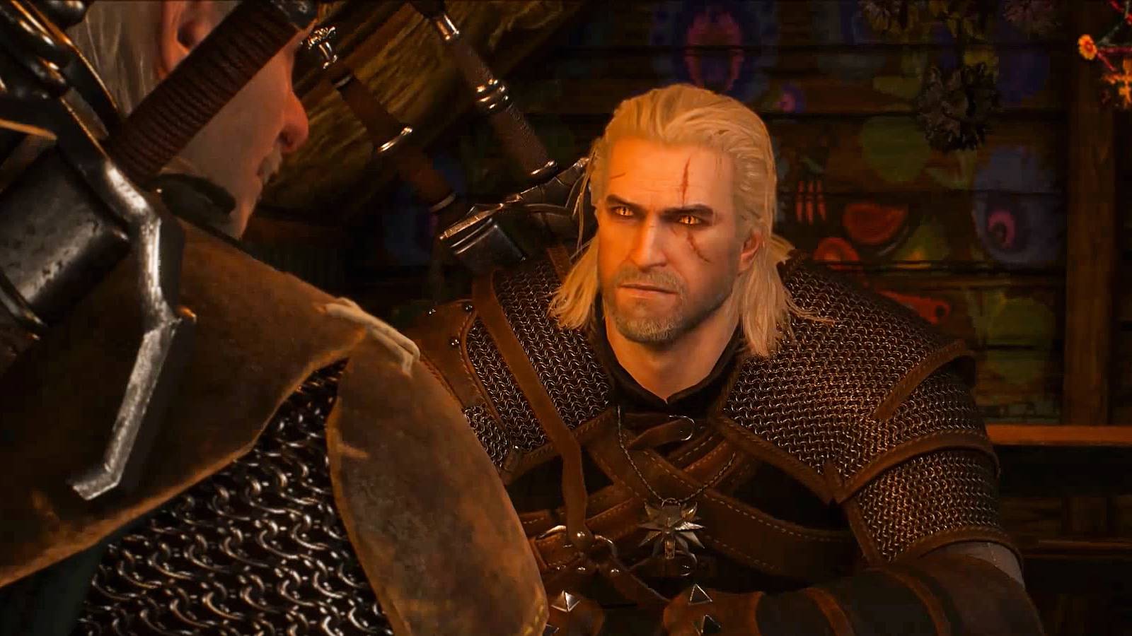 The Witcher 3 wild hunt geralt vesemir white orchard inn