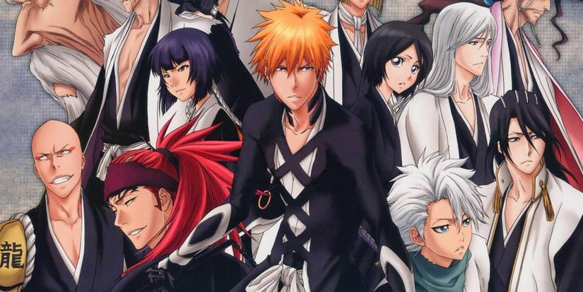 The main cast of Bleach