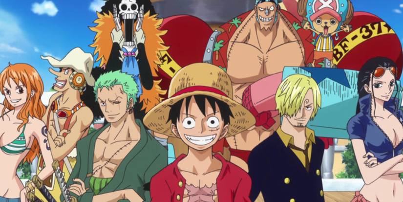 The main cast of One Piece