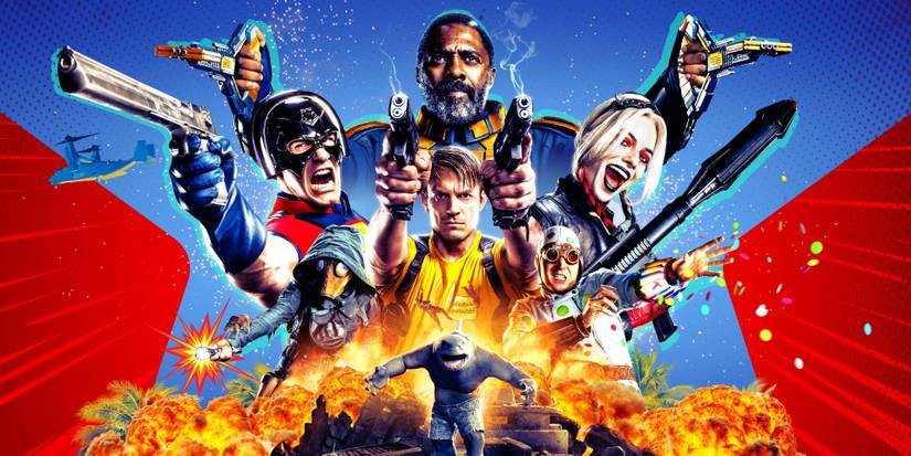 The poster for The Suicide Squad
