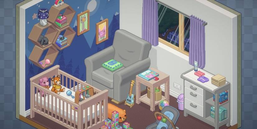 Indie Game Unpacking baby