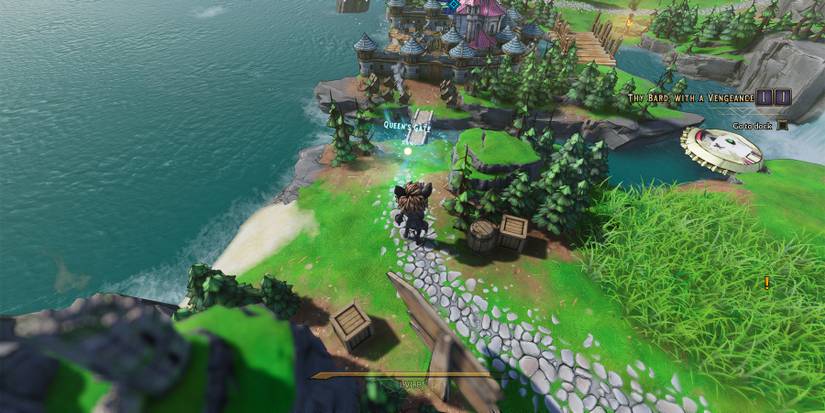 Tiny Tinas Wonderlands Entering Queens Gate