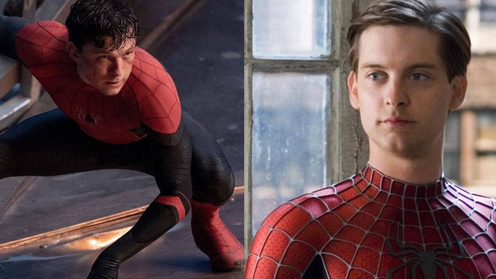 Tom Holland Tobey Maguire Spider-Man