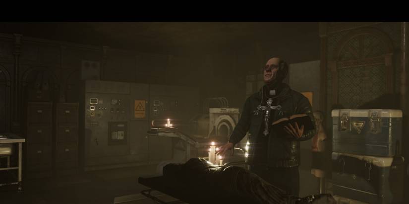 Tormented Souls - A standing priest