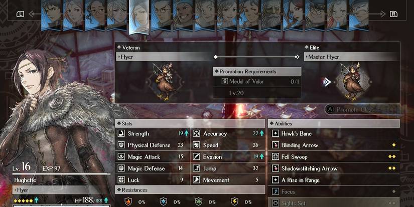 Triangle Strategy Hughette Promotion