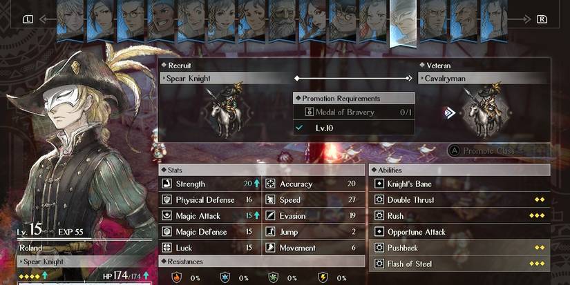 Triangle Strategy Roland Promotion