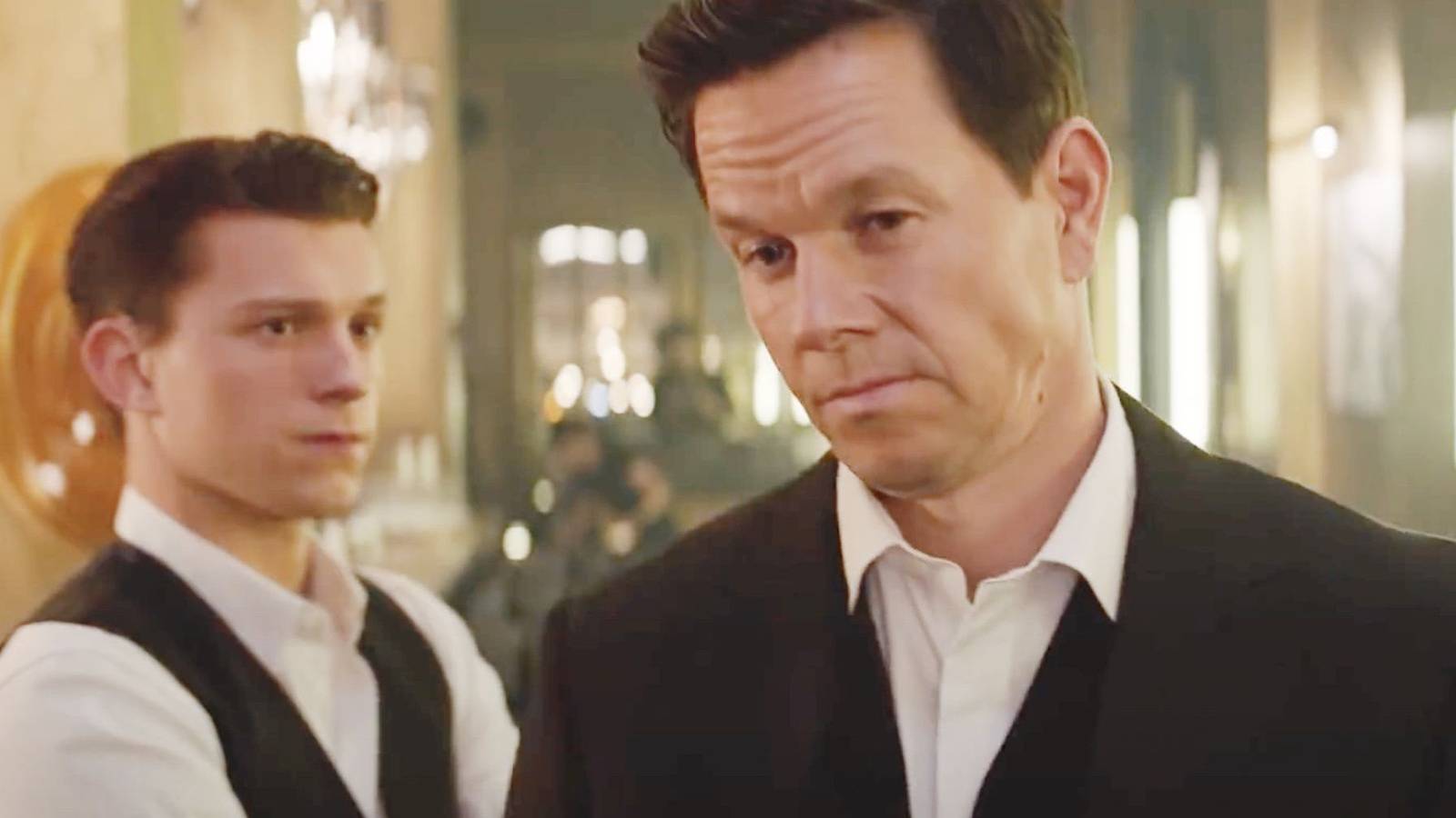 Uncharted Tom Holland Mark Wahlberg Tease