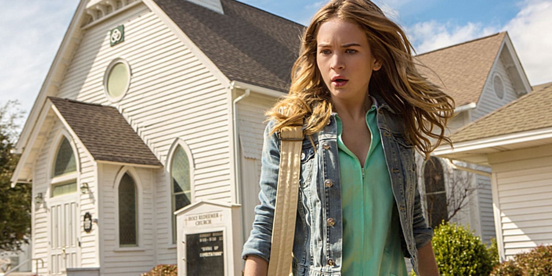 Britt Robertson as Angie McAlister in Under The Dome