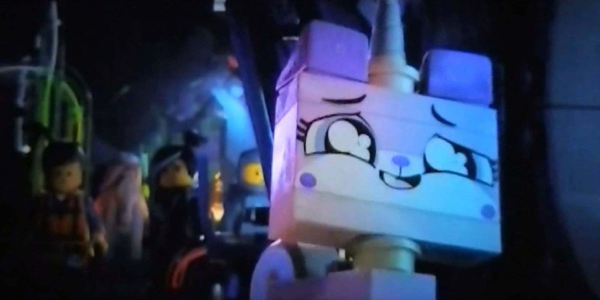 Close up of Unikitty in The Lego Movie