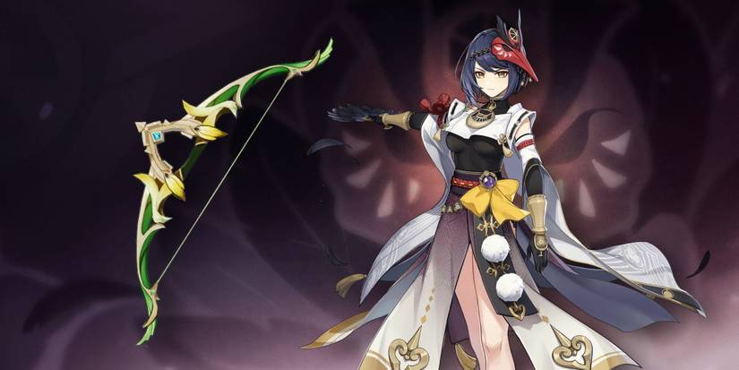 Viridescent Hunt and Kujou Sara