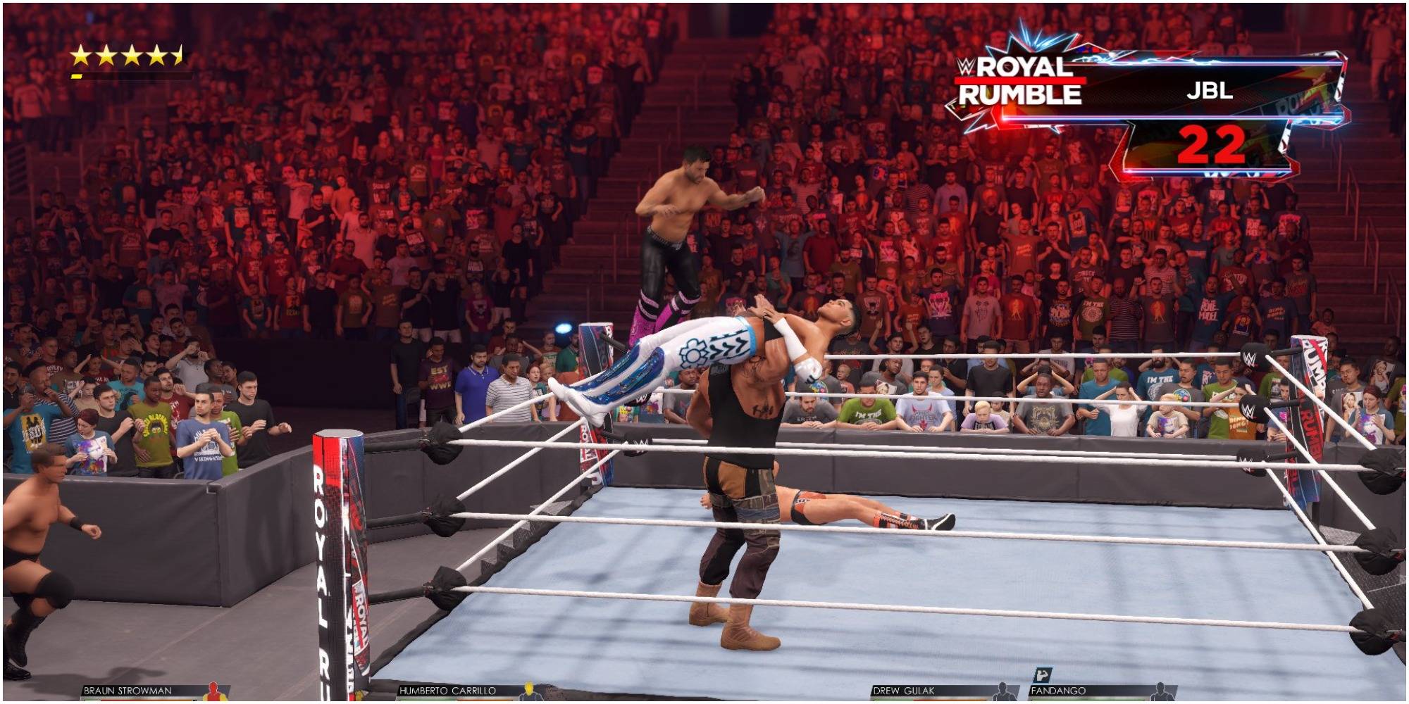 Wwe 2k22 how to win royal rumble