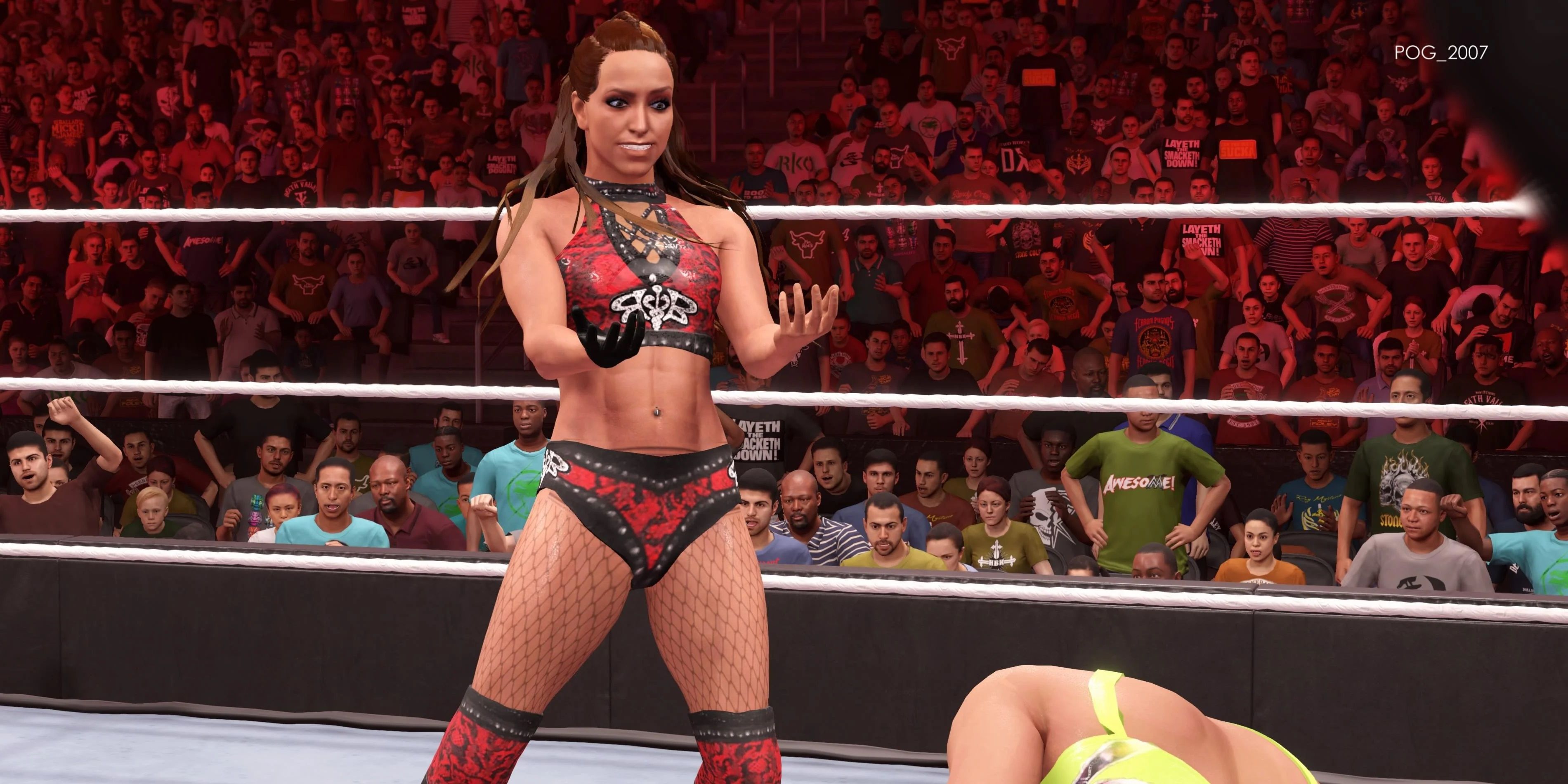 WWE 2K22 Britt Baker Custom Creation