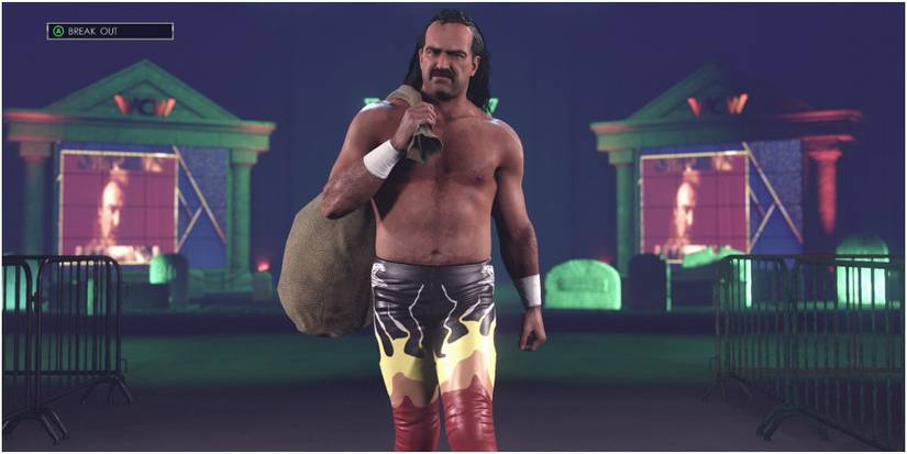 WWE 2K22 Jake Roberts entrance
