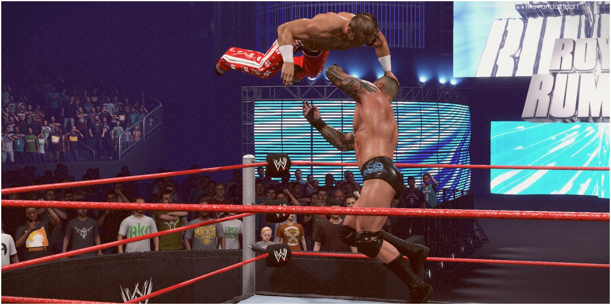 WWE 2K22 Randy Orton catch finisher RKO