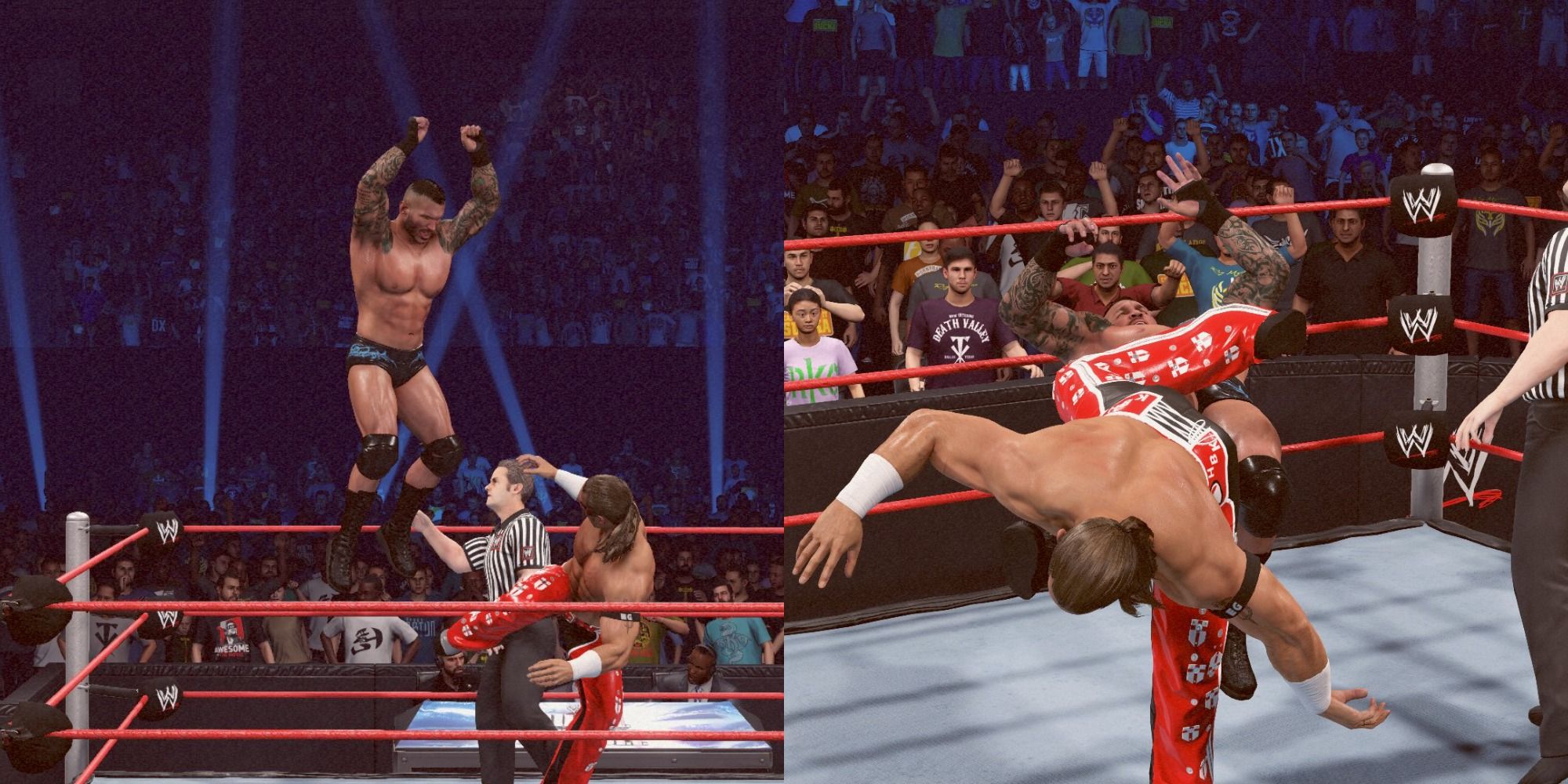 WWE 2K22 Shawn Michaels catch finsiher