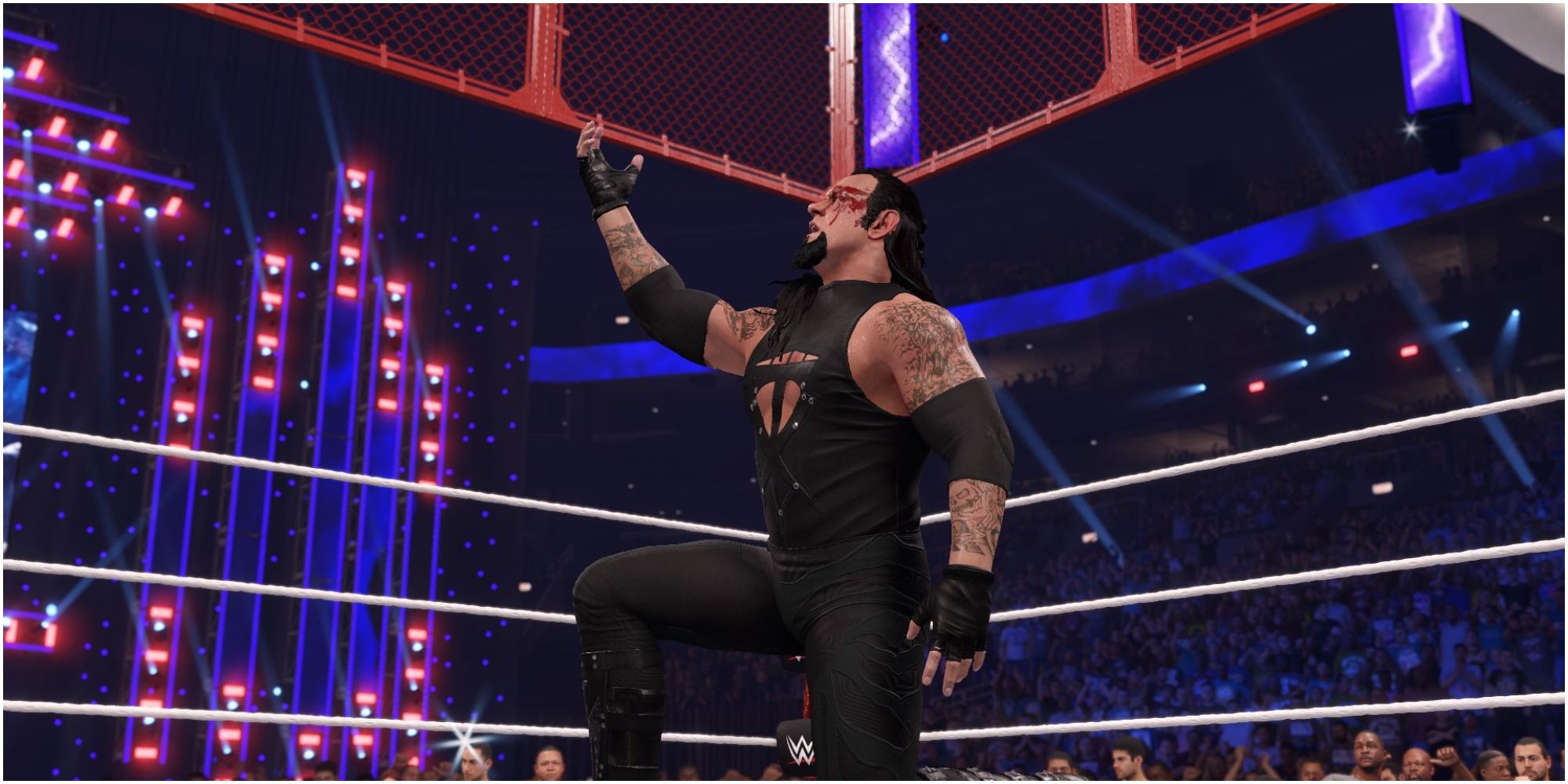 WWE 2K22 Undertaker wins the Hell in a Cell