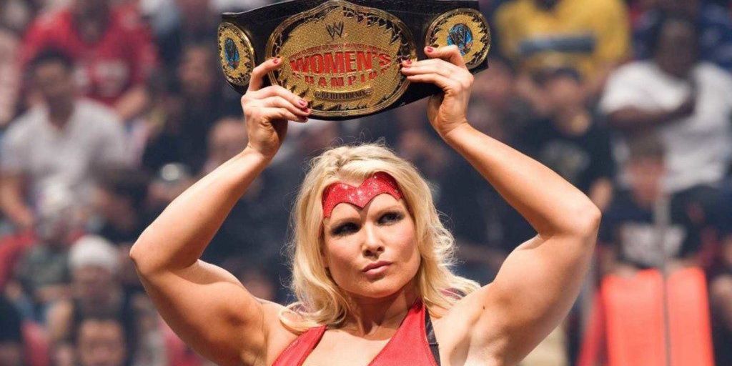 WWE Beth Phoenix with WWE Women's Championship