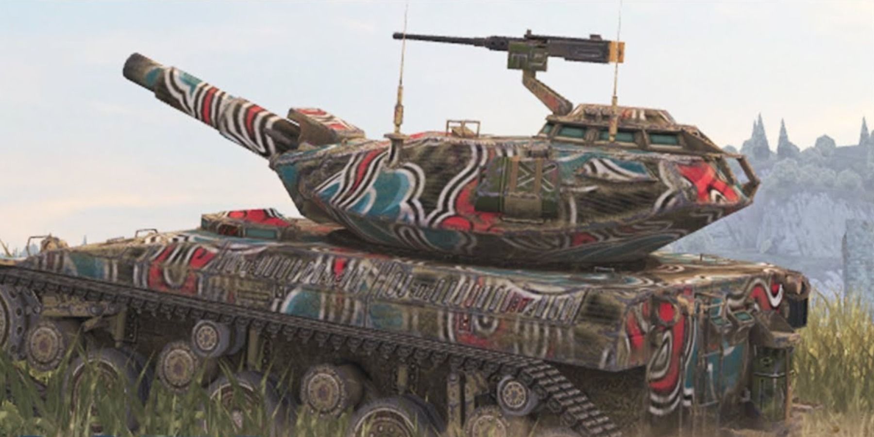 World Of Tanks Blitz T92E1 design