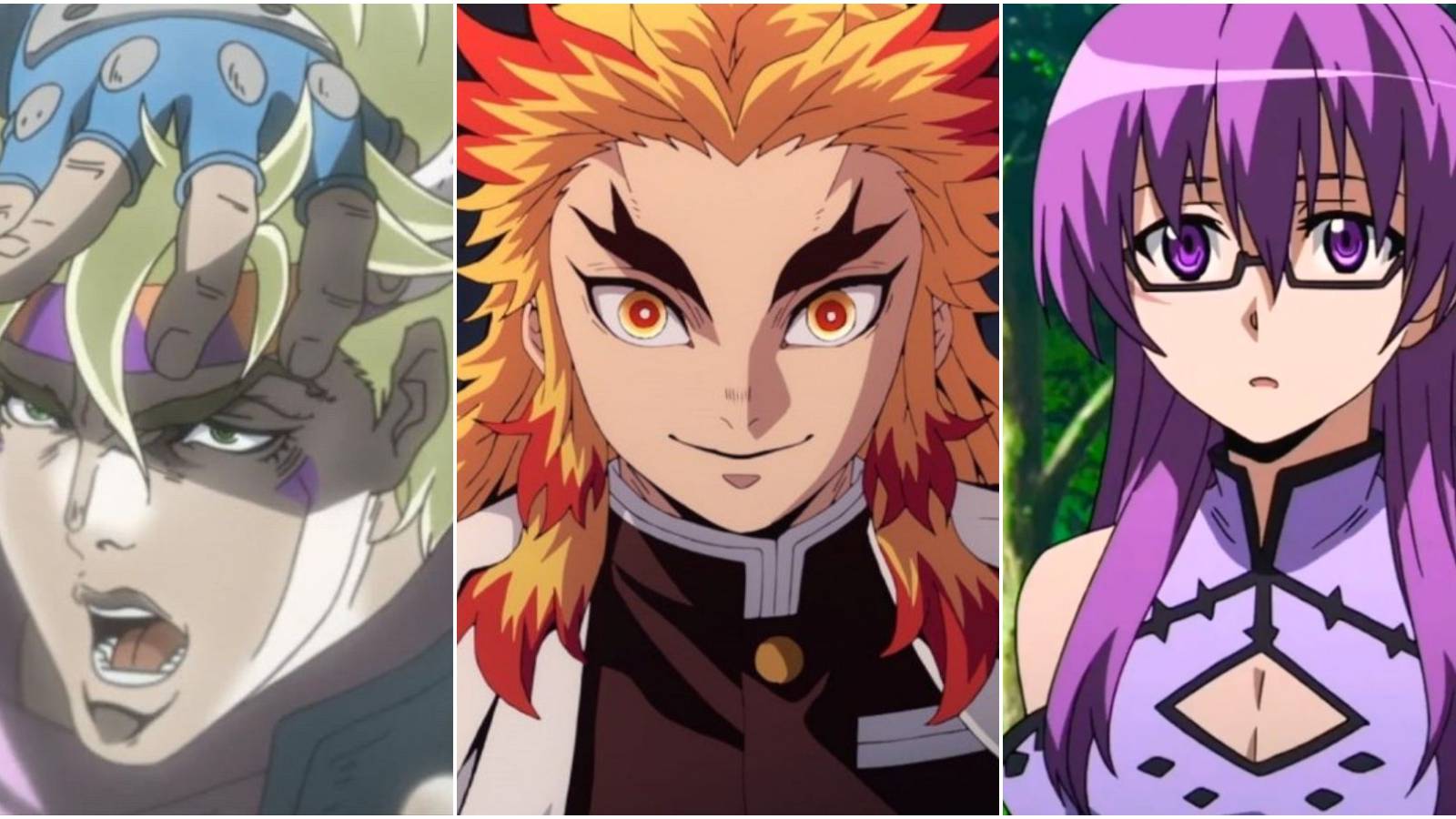 Caesar Zeppeli Kyojuro Rengoku Sheele