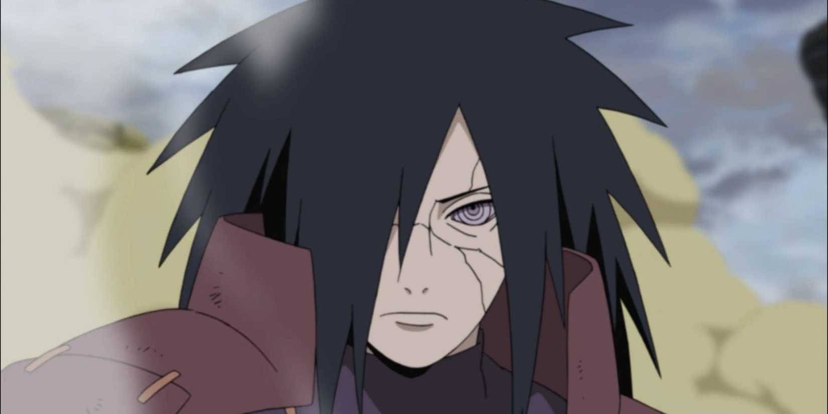 Madara Uchiha Battling With The Rinnegan In Naruto