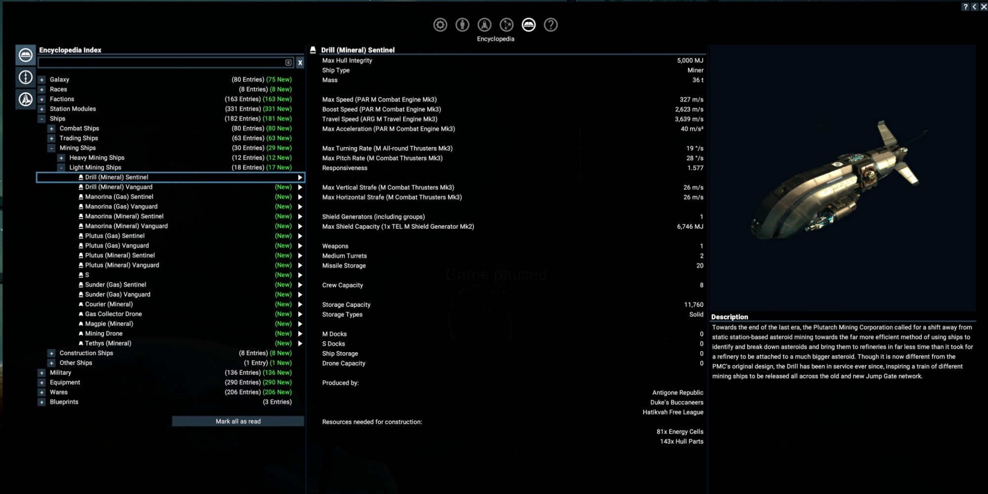 X4 Foundations - The in-game encyclopedia