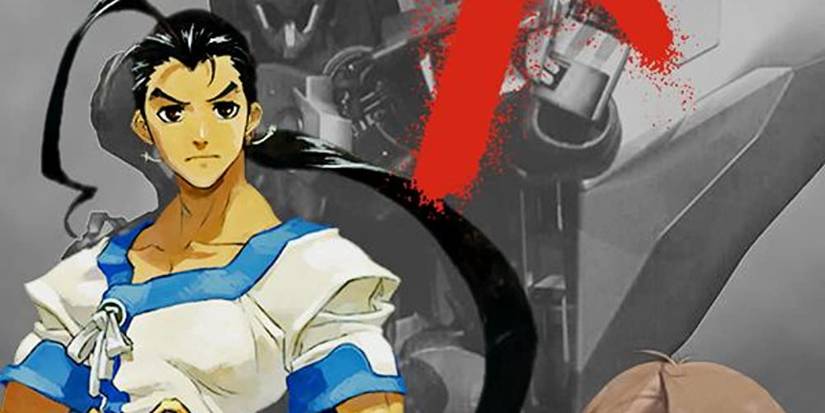 Xenogears art featuring Fei Fong Wong