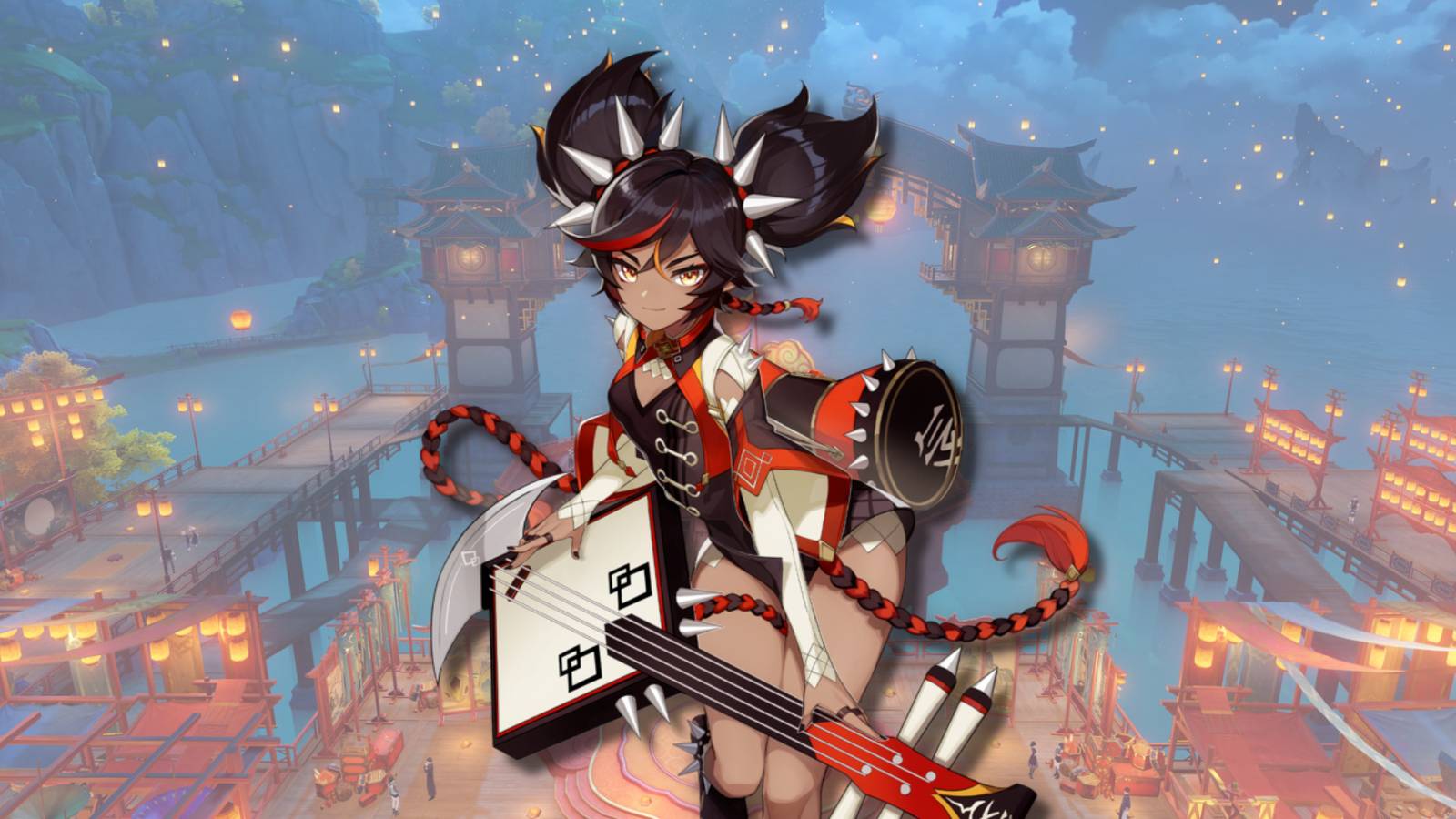 Xinyan Liyue Harbor Genshin Impact