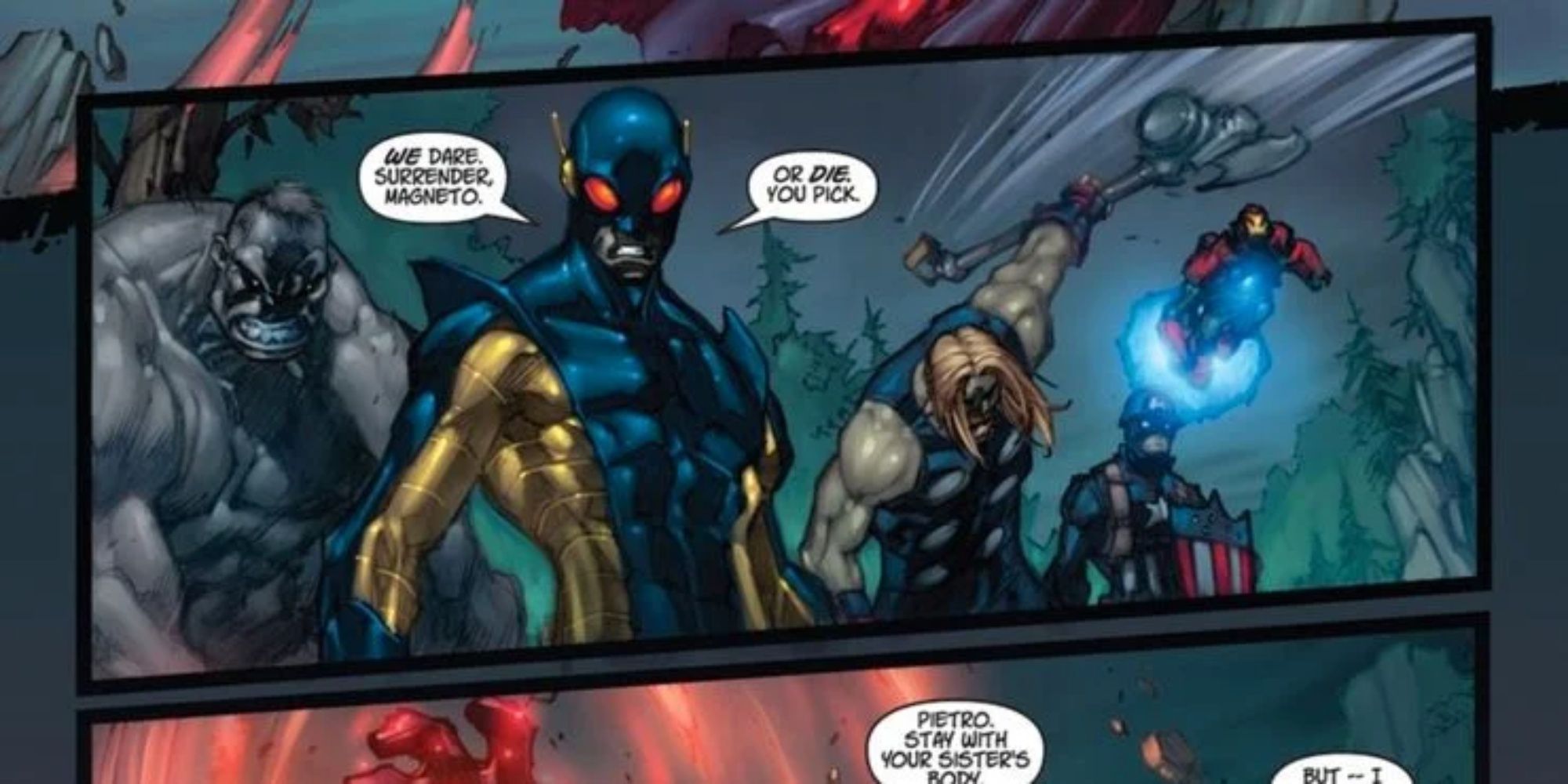 Yellowjacket-Ultron-leads-Ultimates-in-Ultimate-Comics